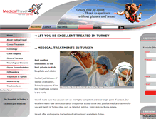 Tablet Screenshot of medicaltravel.net